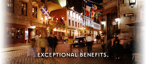 Exceptional benefits.