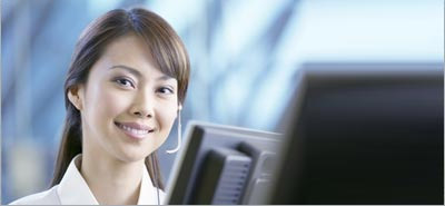 Photo of customer care executive
