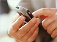 Photo of customer dialing number
