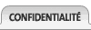 Promesse de Confidentialite